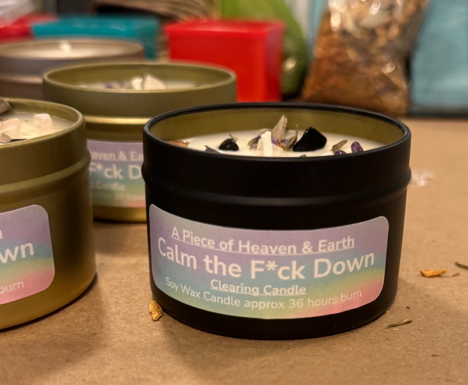 4oz - Calm the F*ck Down - Energy Clearing Candles