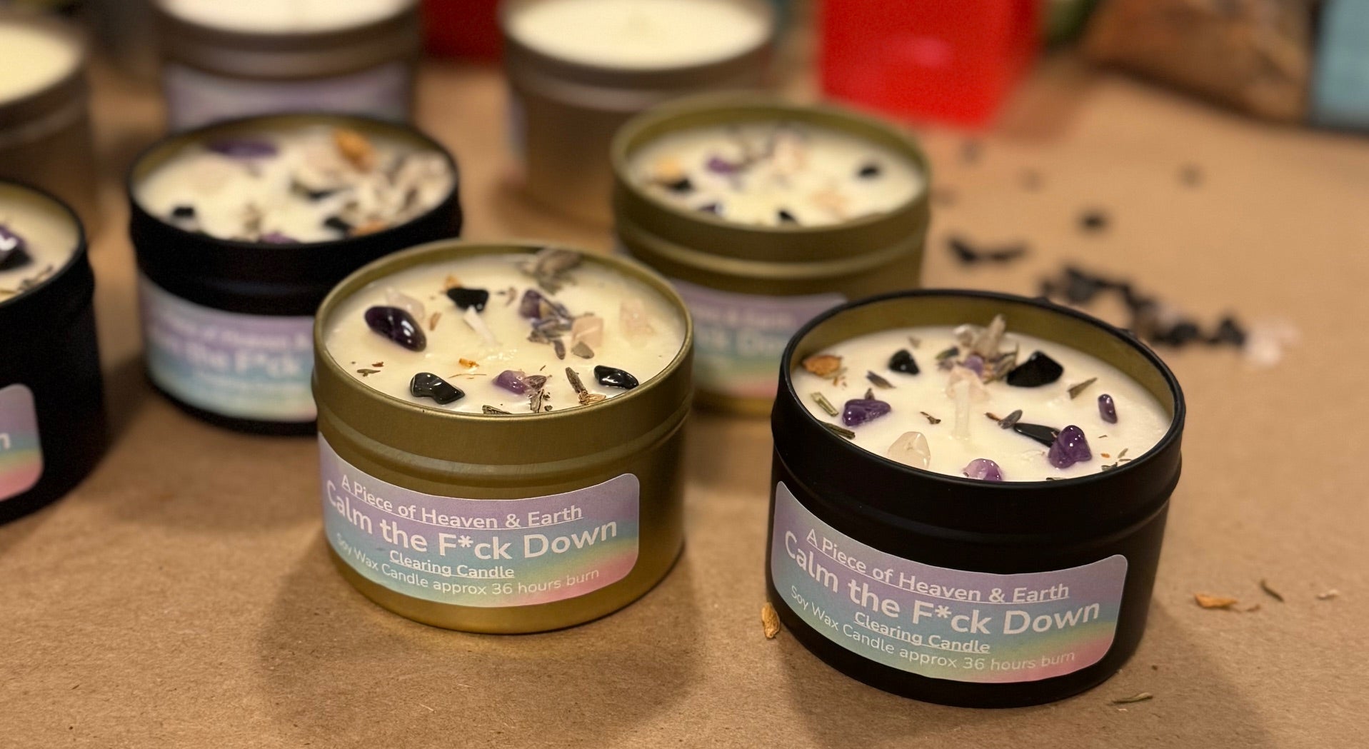 4oz - Calm the F*ck Down - Energy Clearing Candles