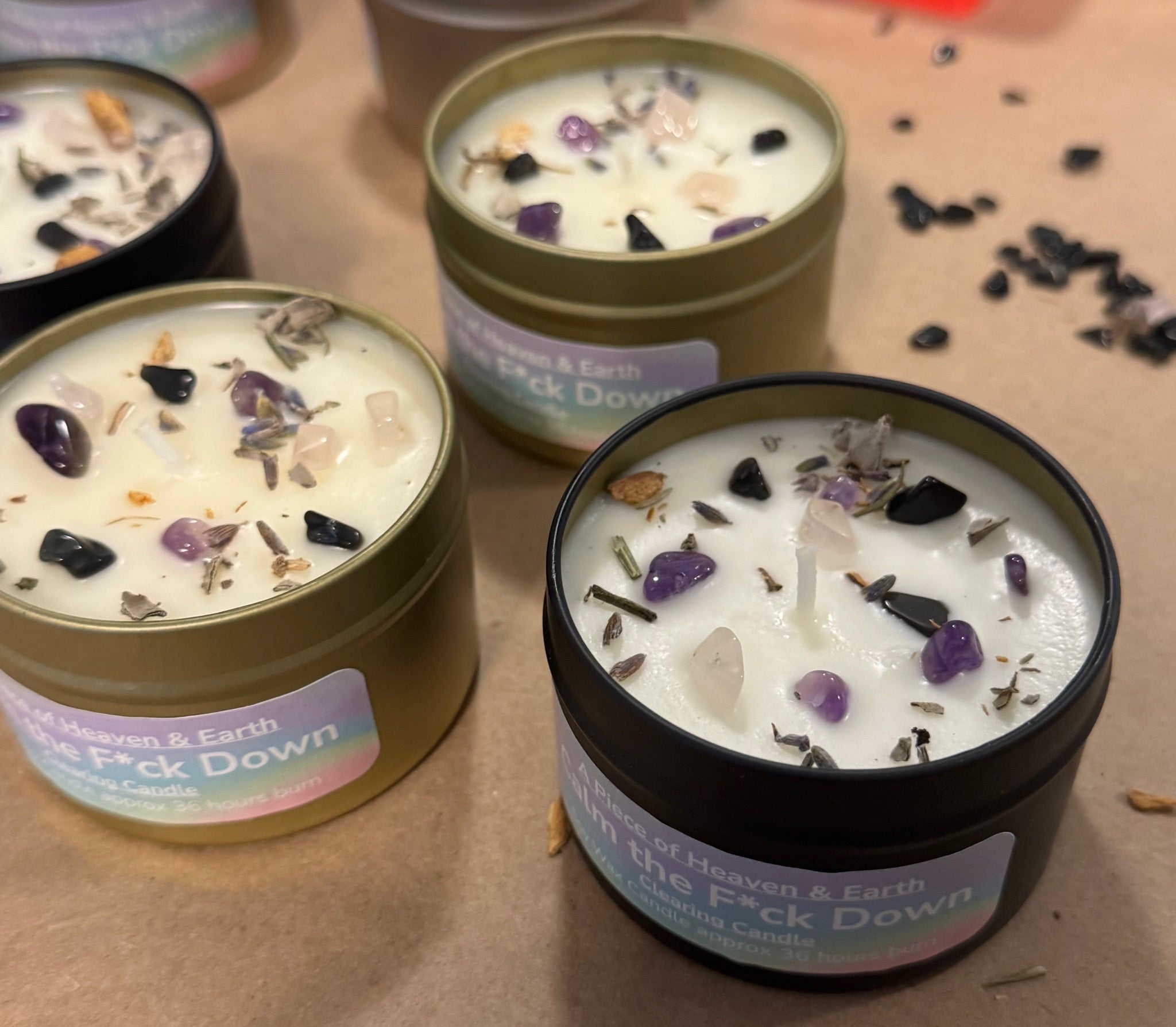 4oz - Calm the F*ck Down - Energy Clearing Candles